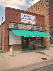 Brant's Meat Market in Lucas